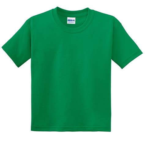 kelly green youth shirt